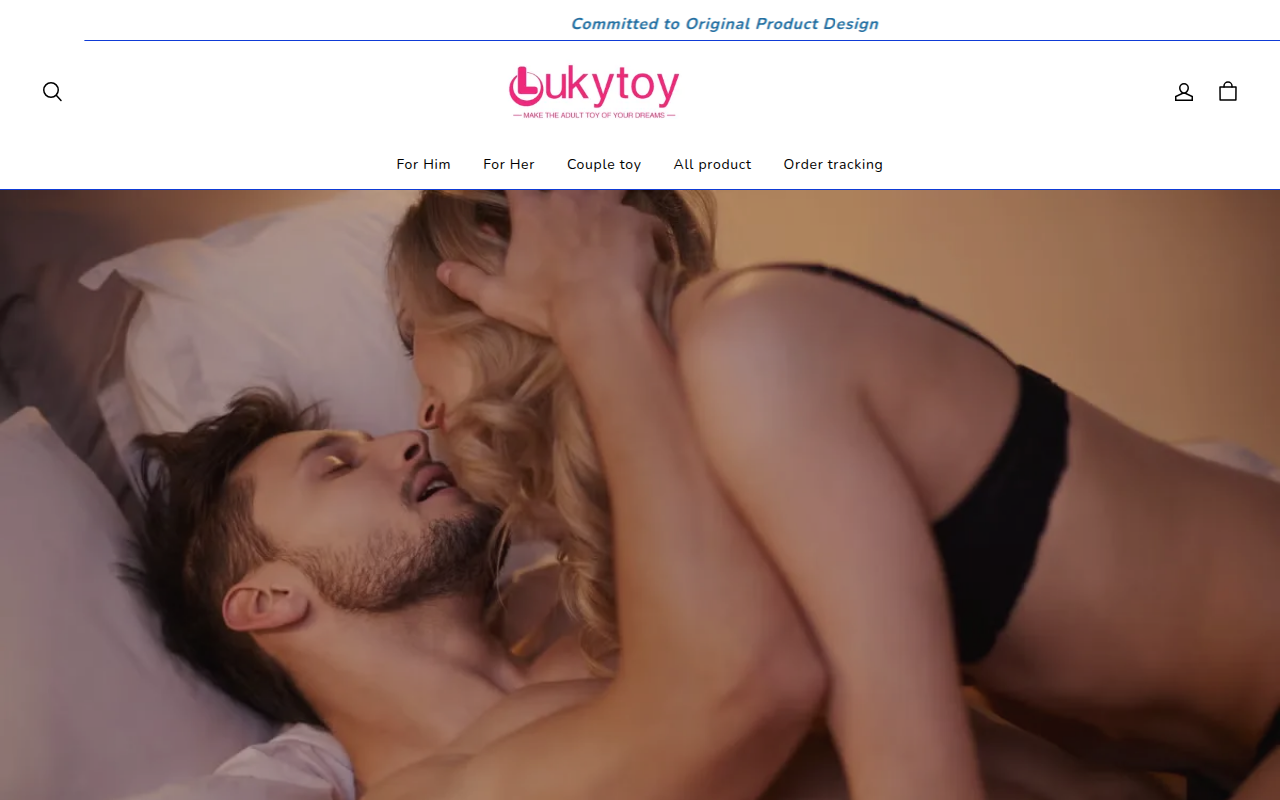 Screenshot van lukytoy.com