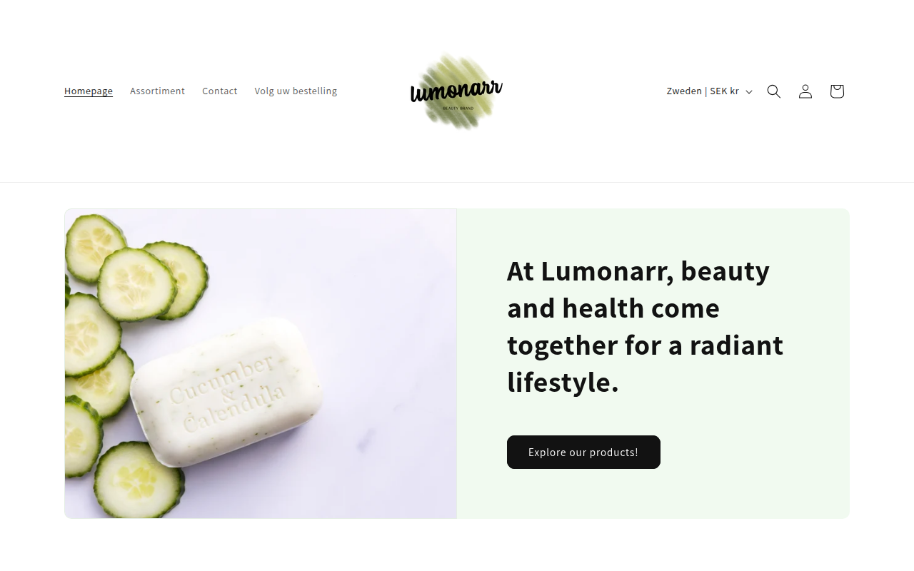 Screenshot van lumonarr.com