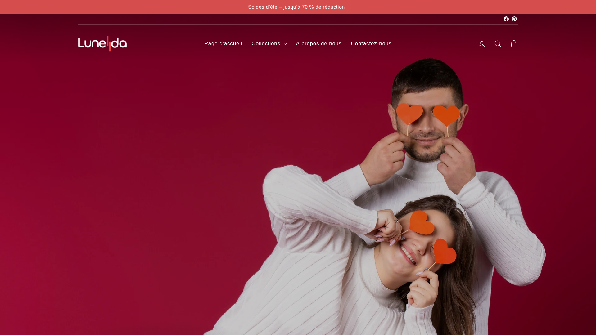 Screenshot van lunellda.com