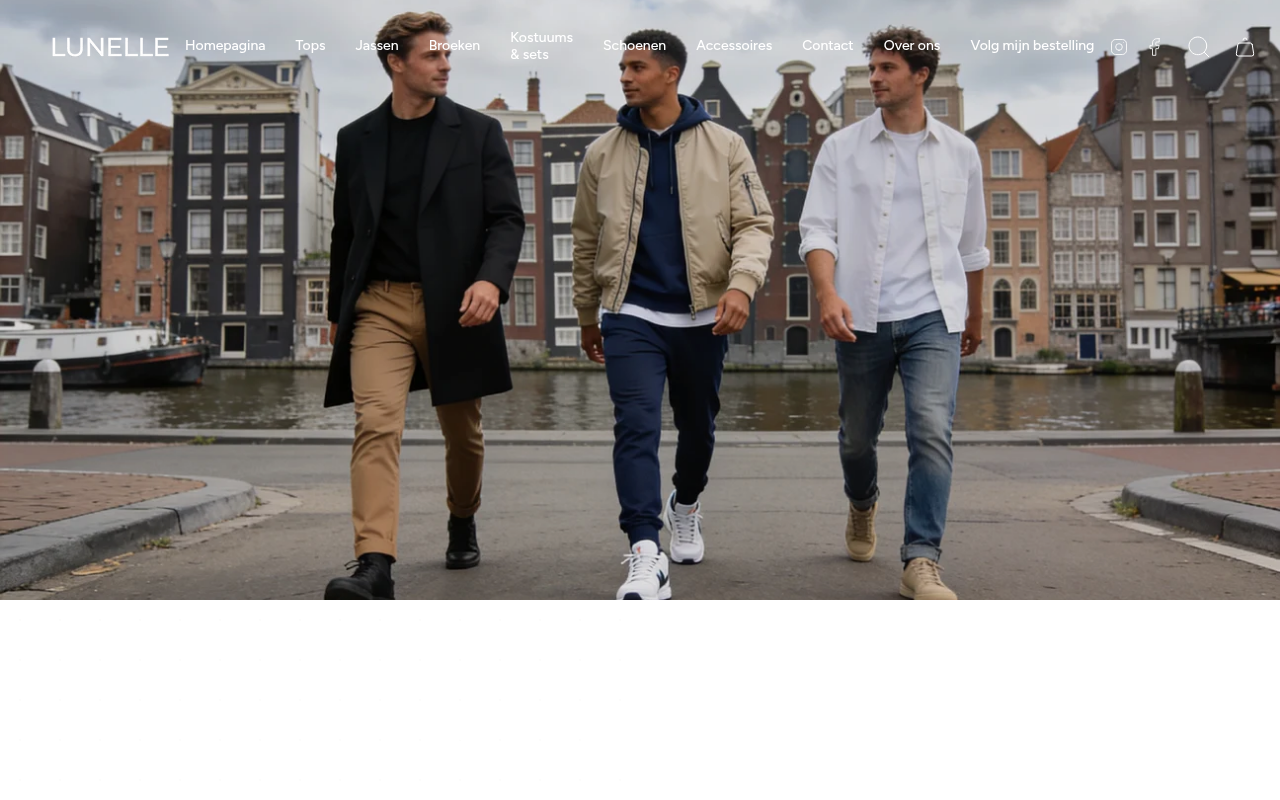 Screenshot van lunelleamsterdam.nl