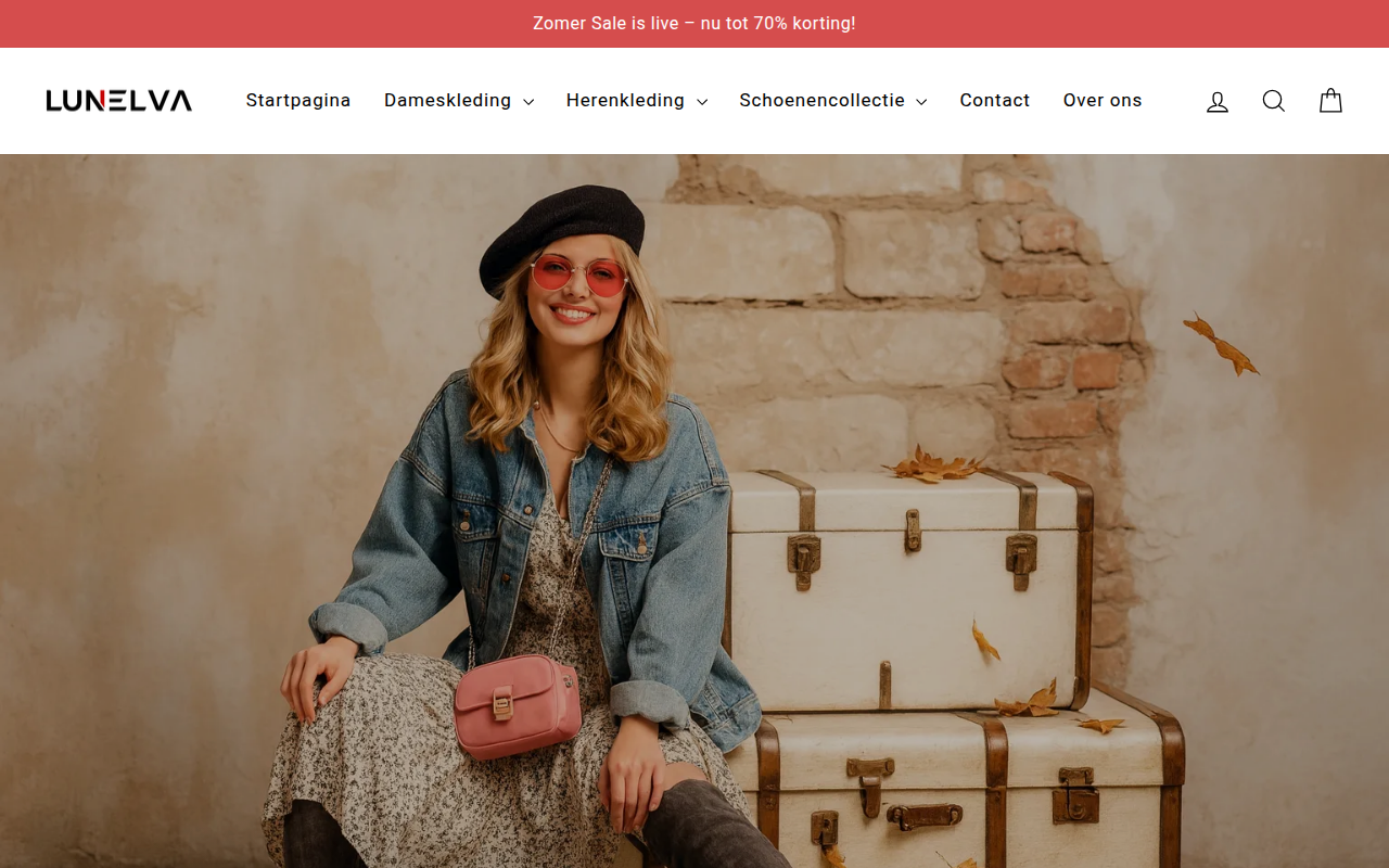 Screenshot van lunelva.com