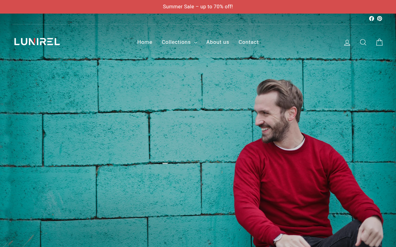 Screenshot van lunirel.com