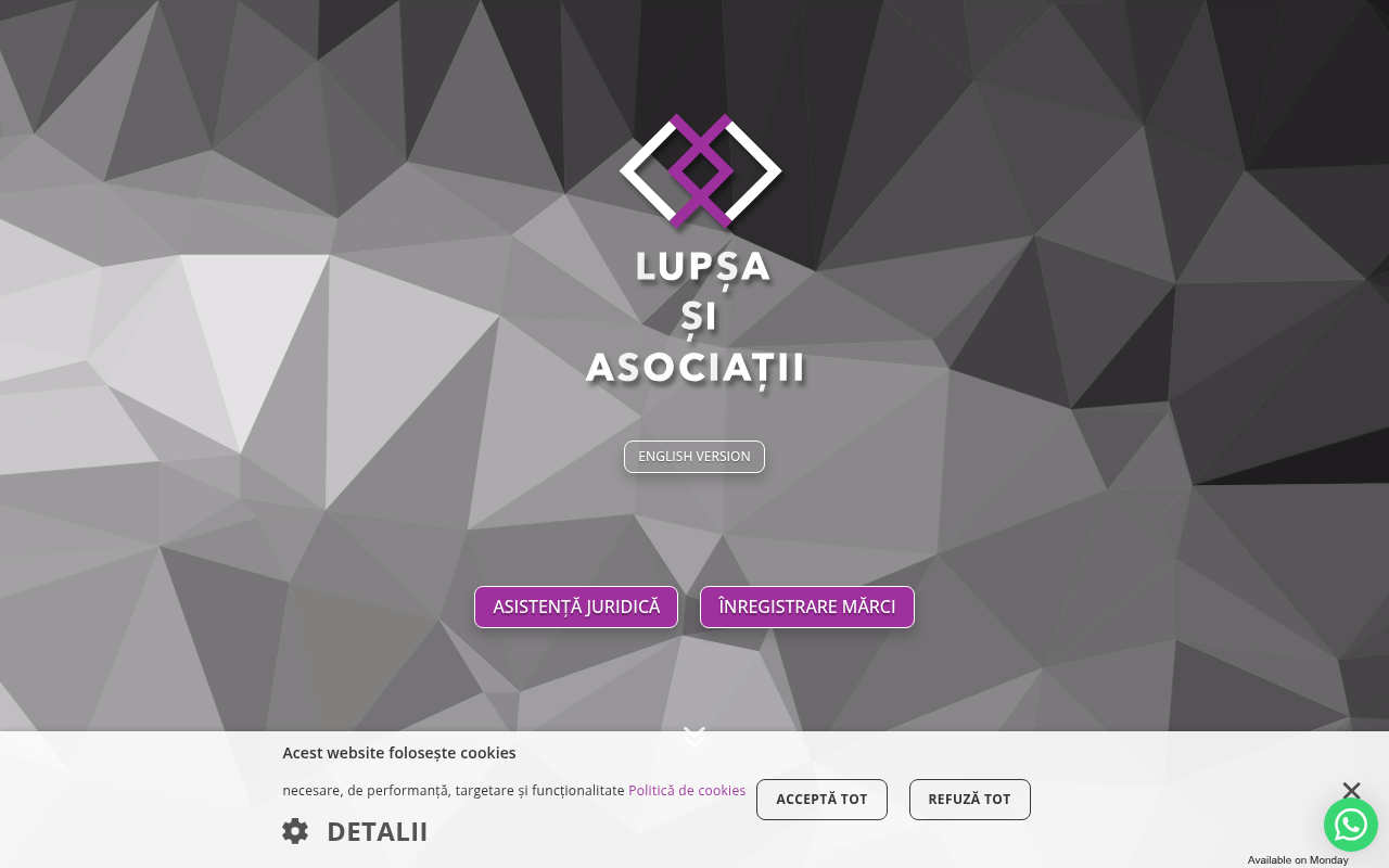 Screenshot van lupsa.ro