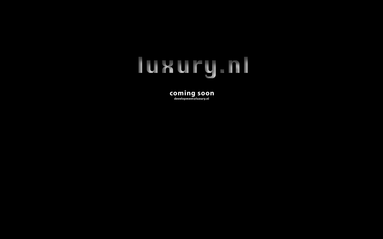 Screenshot van luxury.nl