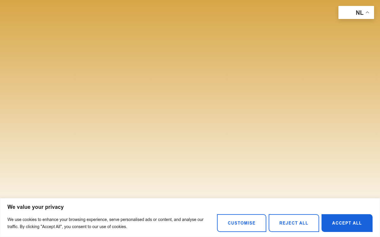 Screenshot van luxurypalace.nl