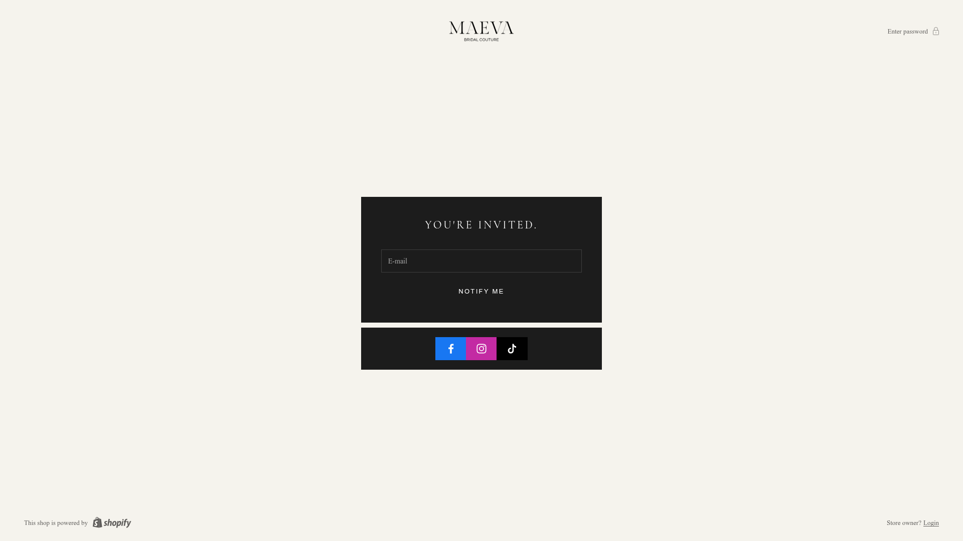 Screenshot van maevastudio.com