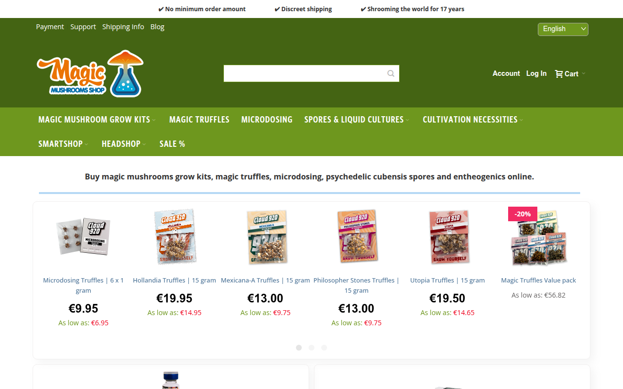 Screenshot van magic-mushrooms-shop.com