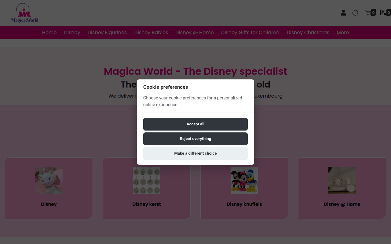 Screenshot van Magica
