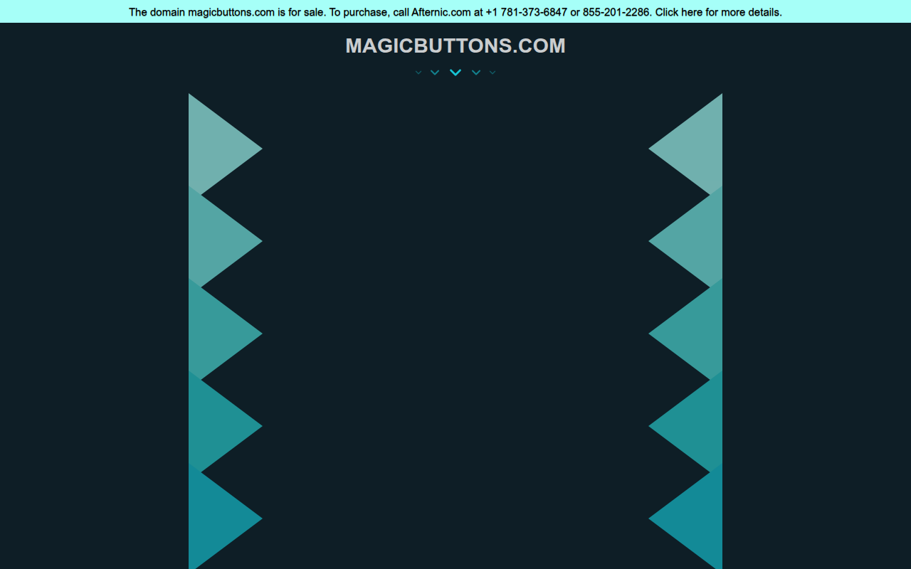 Screenshot van magicbuttons.com