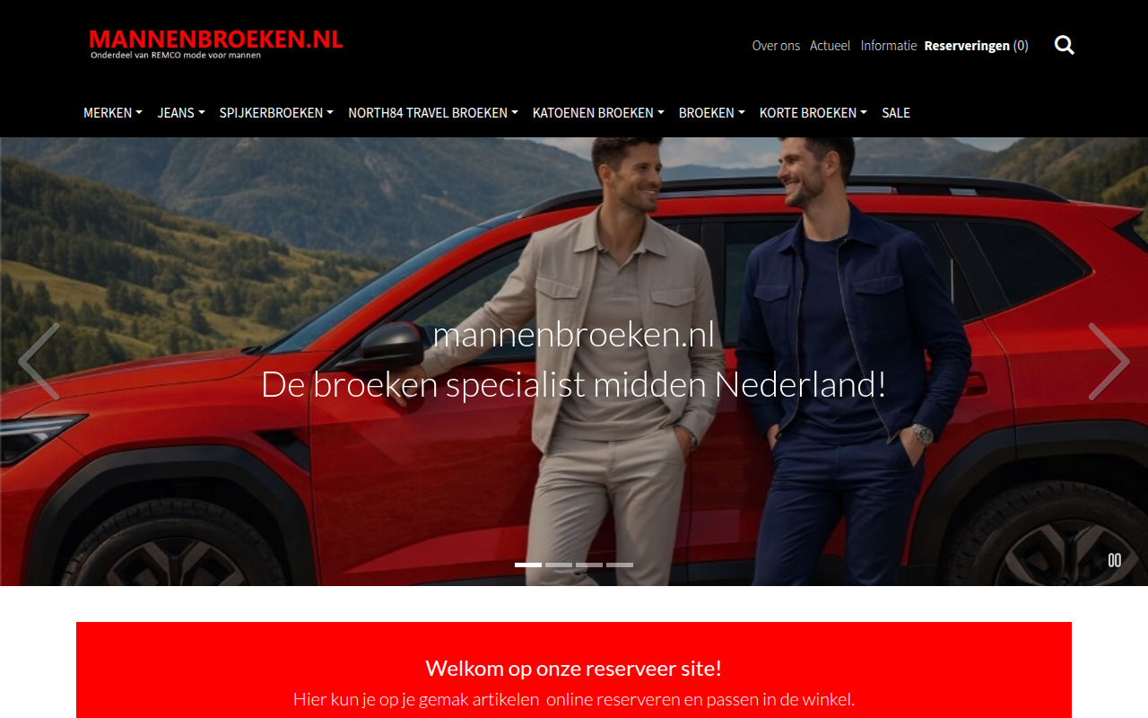 Screenshot van mannenbroeken.nl
