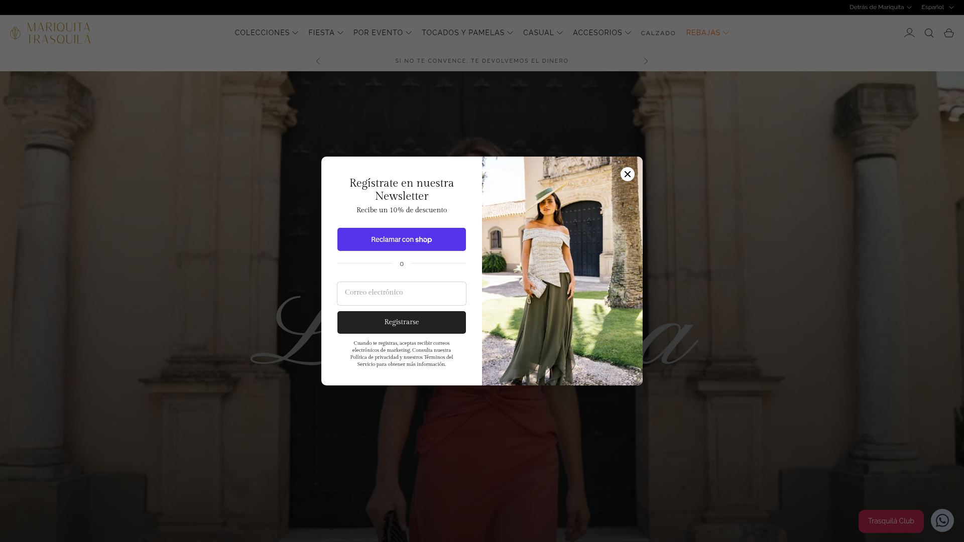 Screenshot van mariquitatrasquila.com