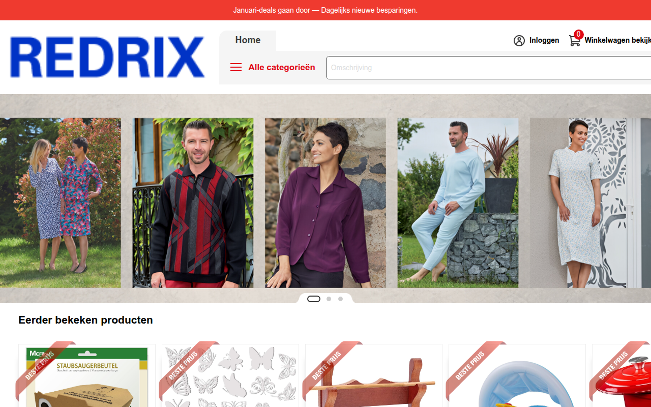 Screenshot van market.redfielden.com