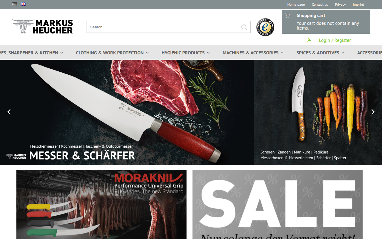 Screenshot van Markus Heucher GmbH