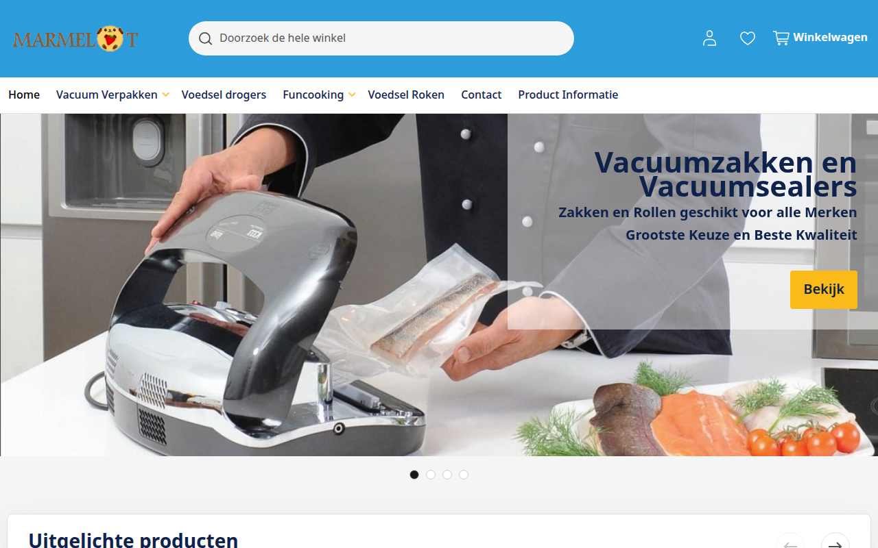 Screenshot van marmelot.com