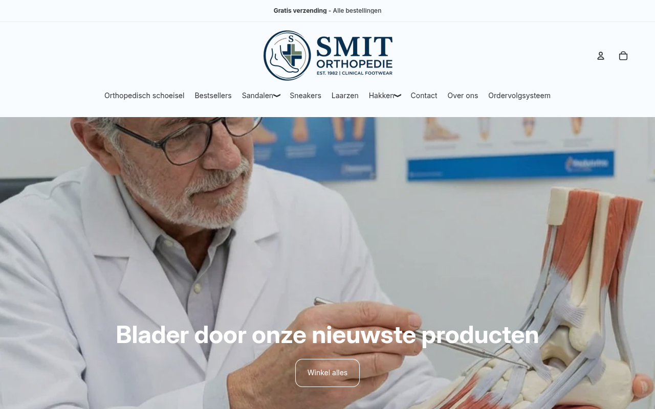Screenshot van maronellis.com