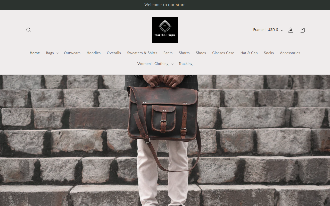 Screenshot van martboutique.com
