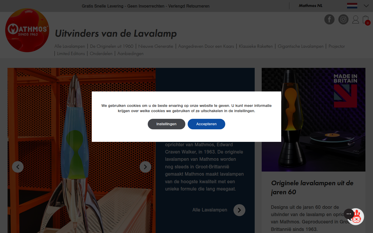 Screenshot van mathmos.nl