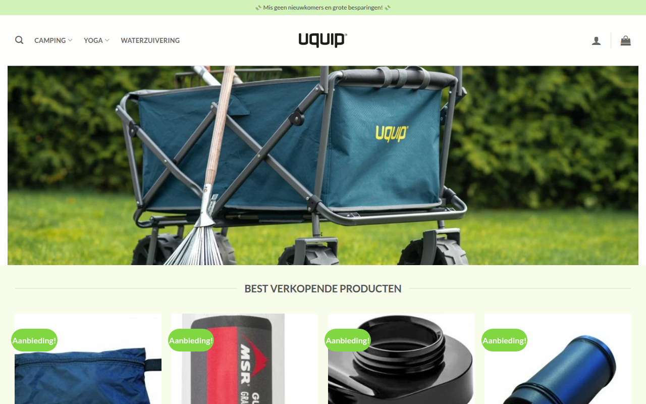 Screenshot van matten-store.com