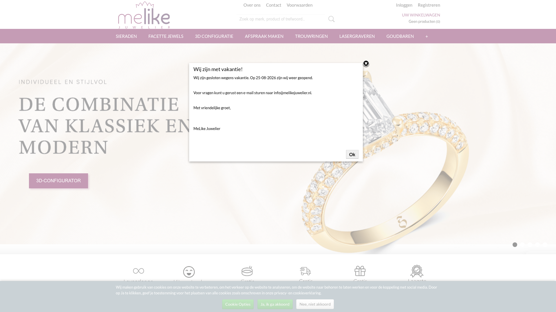 Screenshot van melikejuwelier.nl