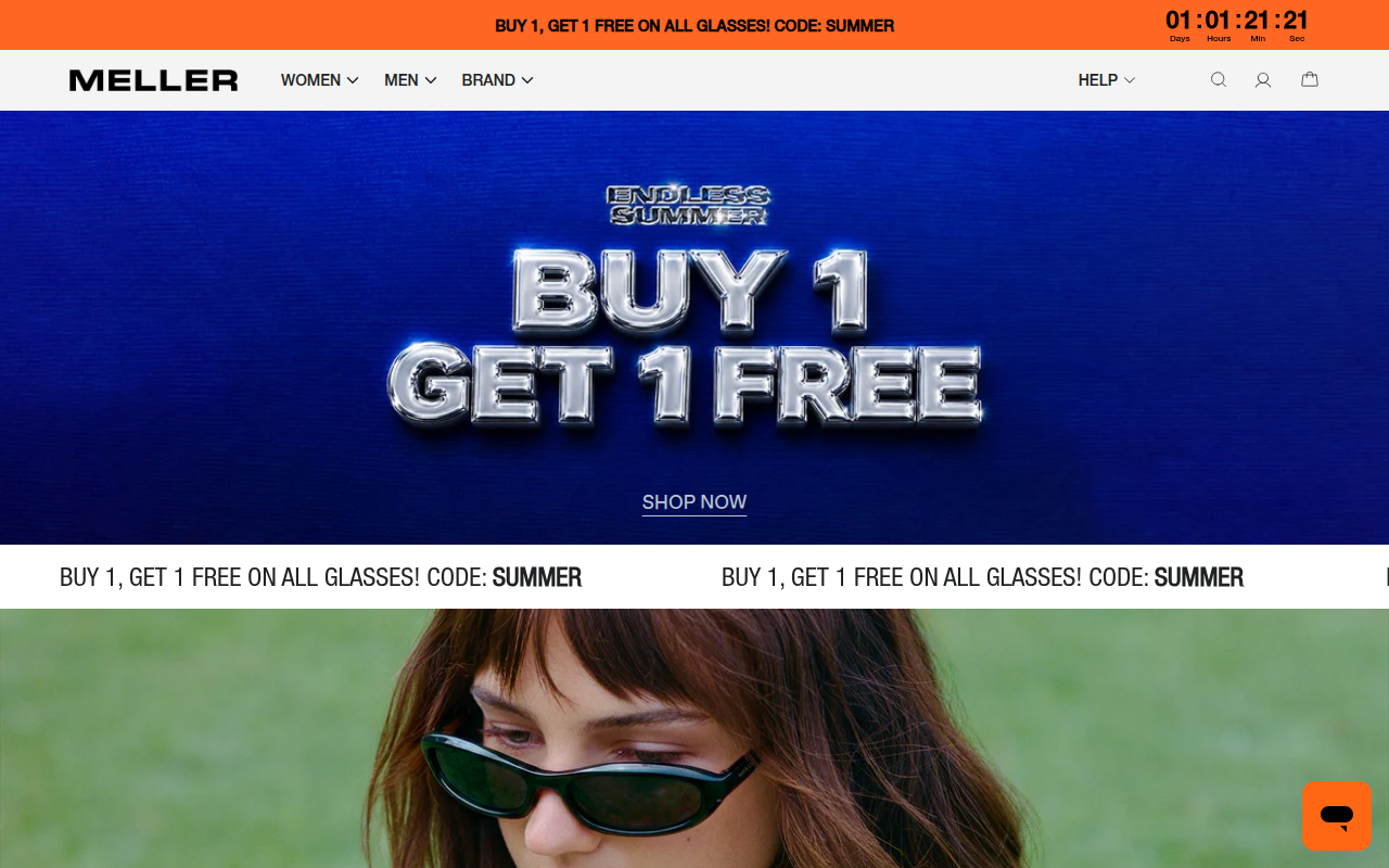 Screenshot van mellerbrand.com