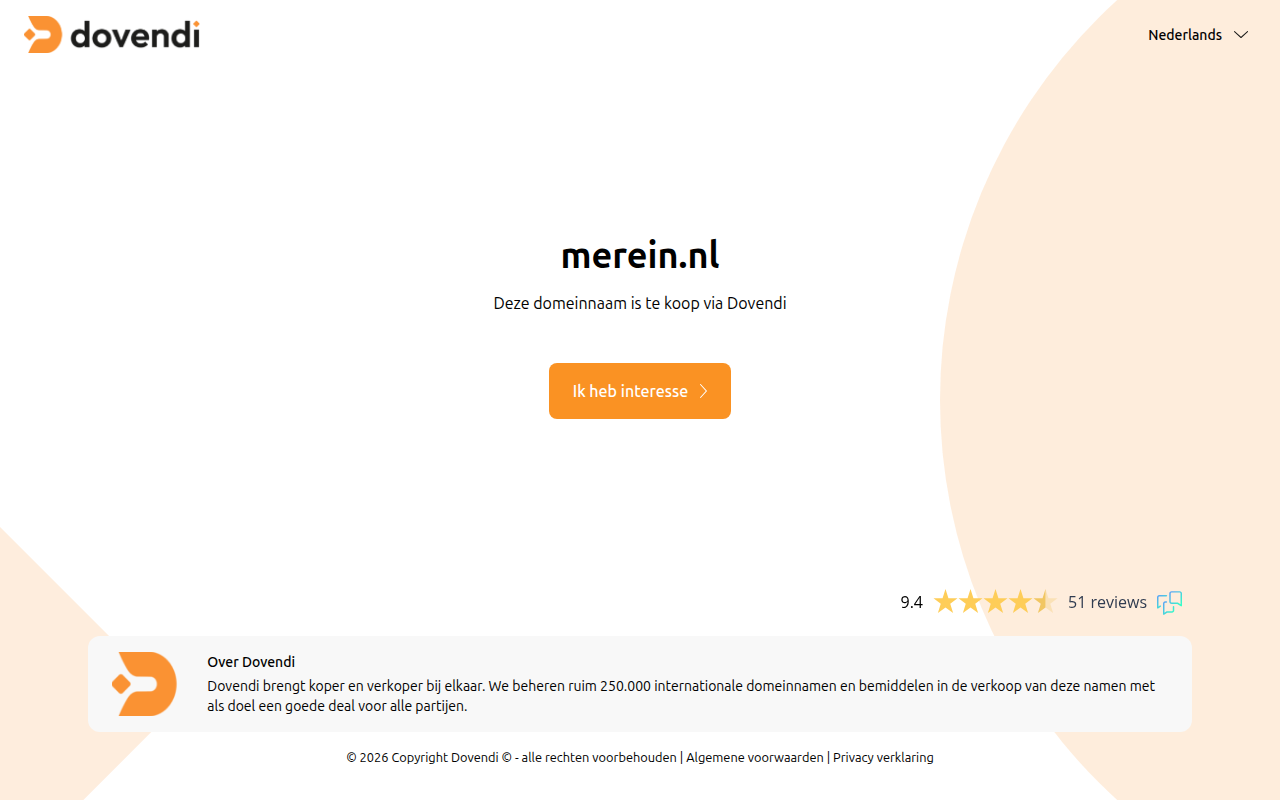 Screenshot van Merein