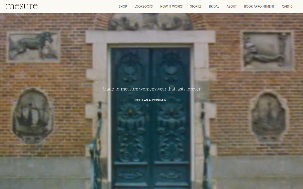 Screenshot van mesureamsterdam.com