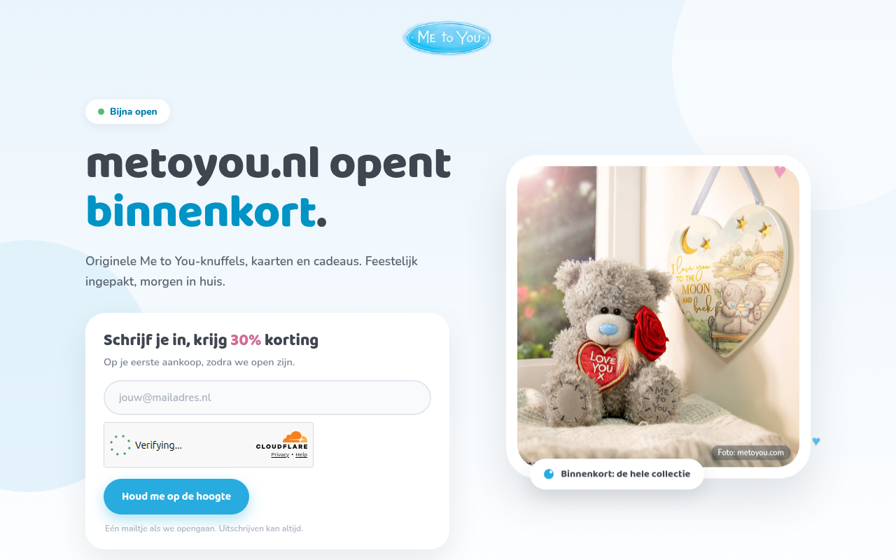 Screenshot van metoyou.nl