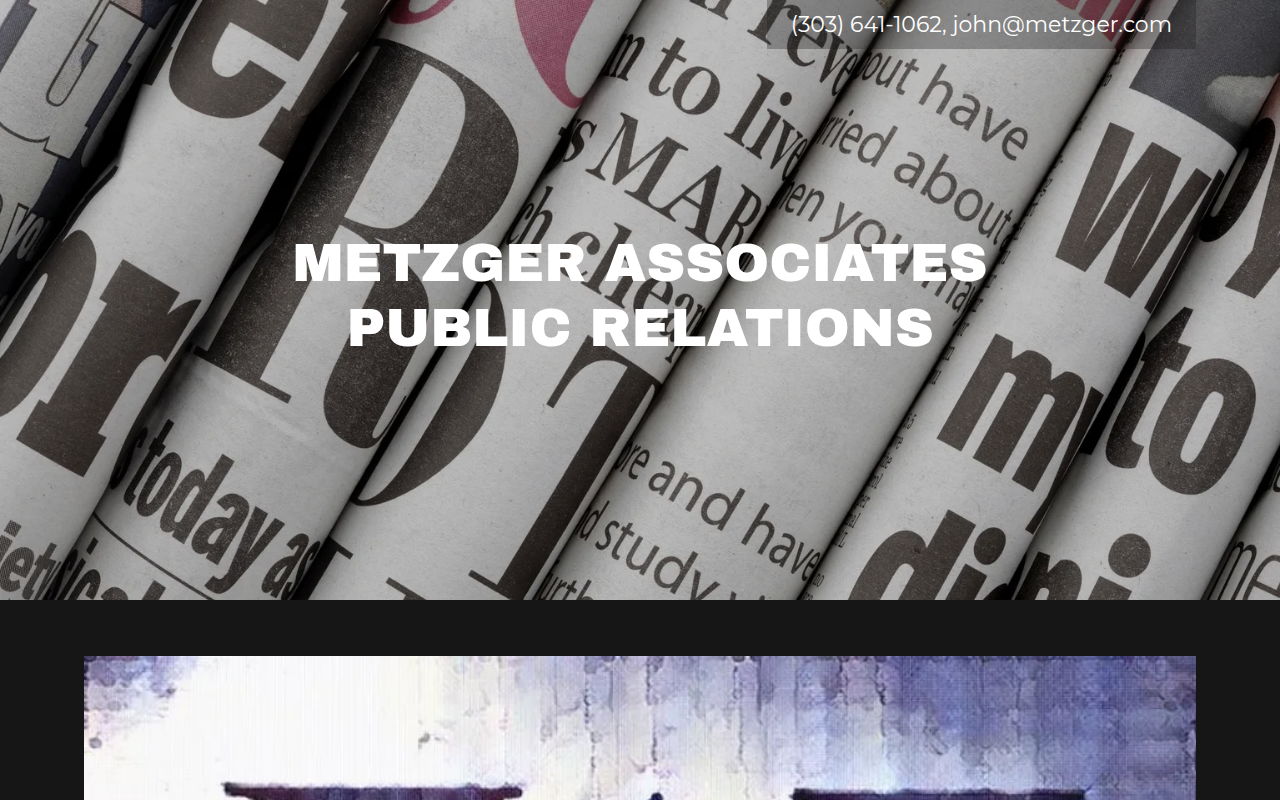 Screenshot van metzger.com