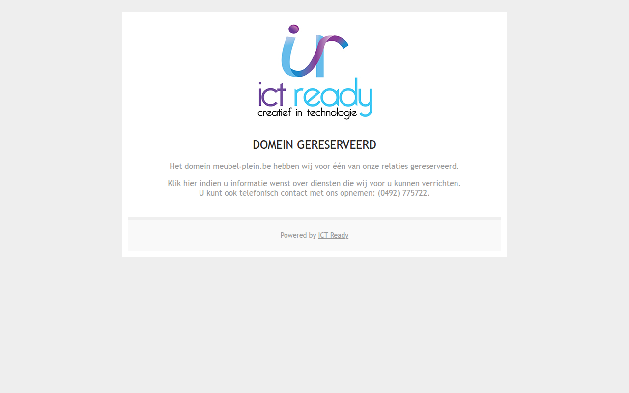 Screenshot van meubel-plein.be