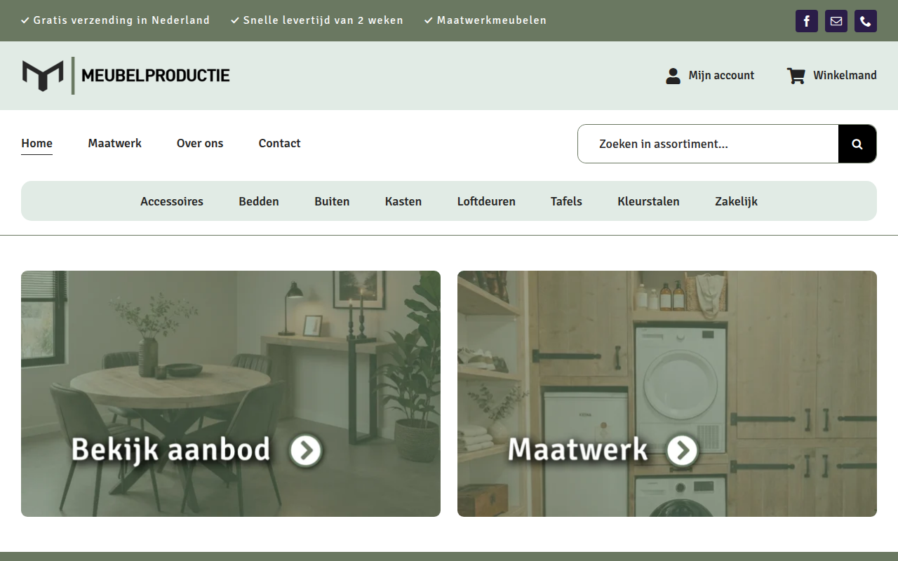 Screenshot van meubelproductie.nl