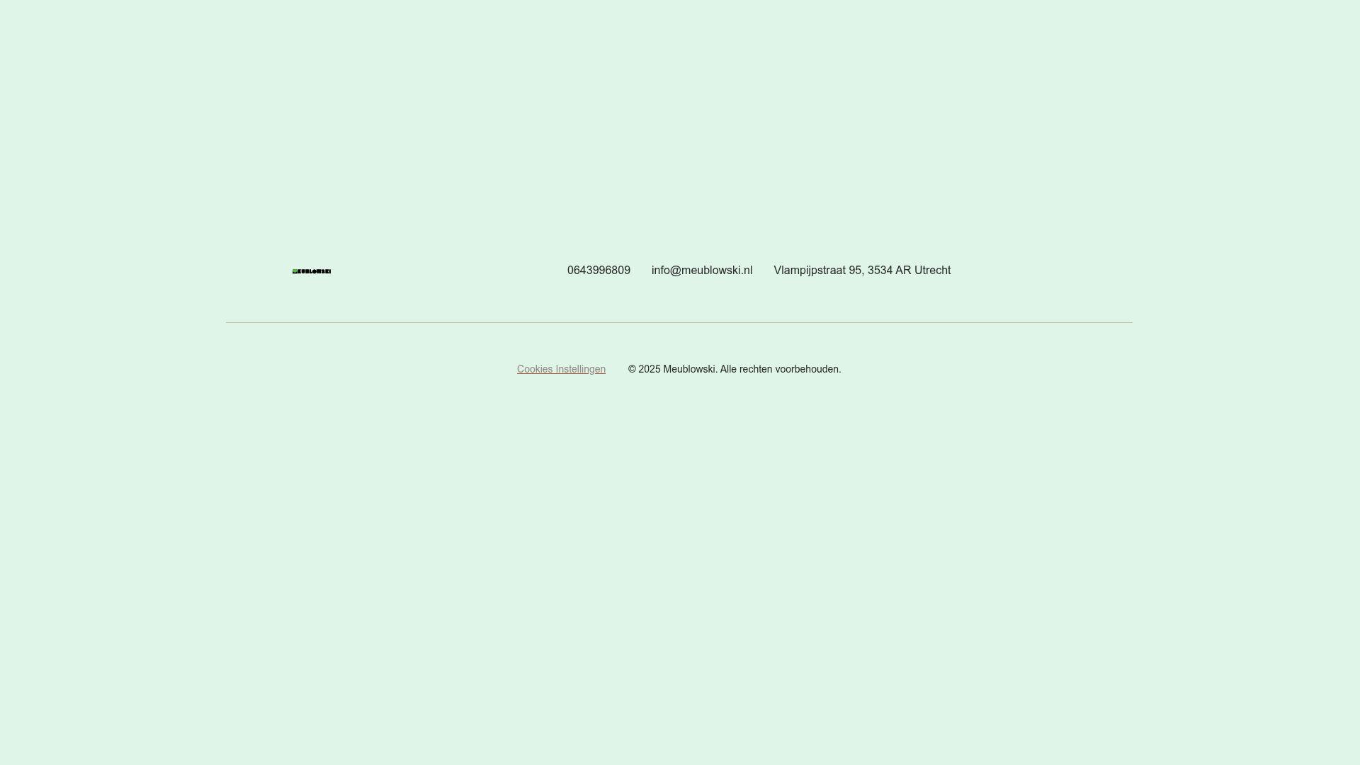 Screenshot van meublowski.nl