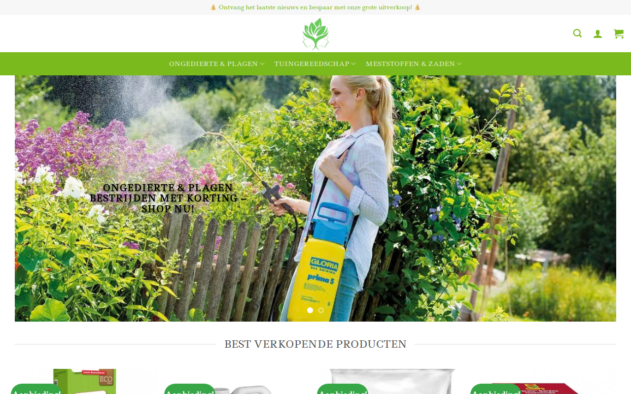 Screenshot van mijntuinzorg.com
