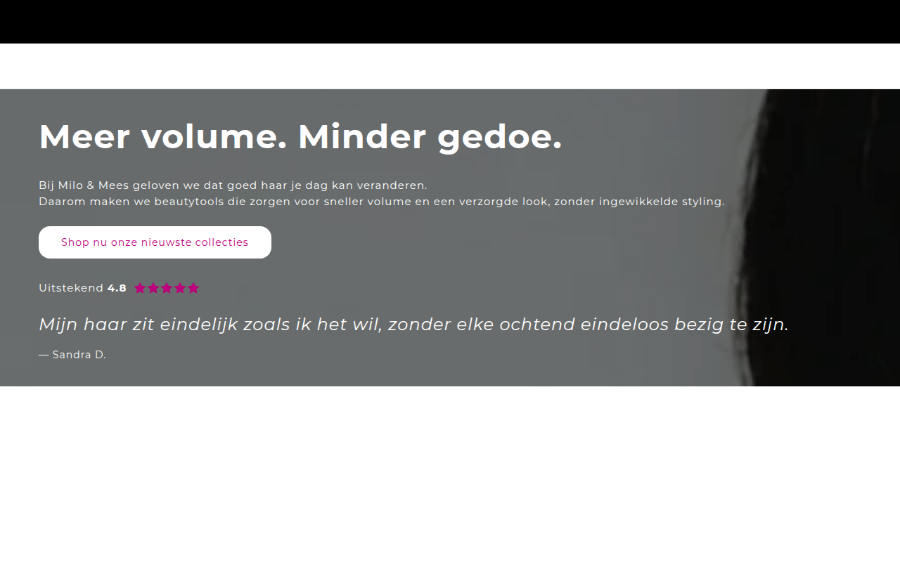 Screenshot van Milomees