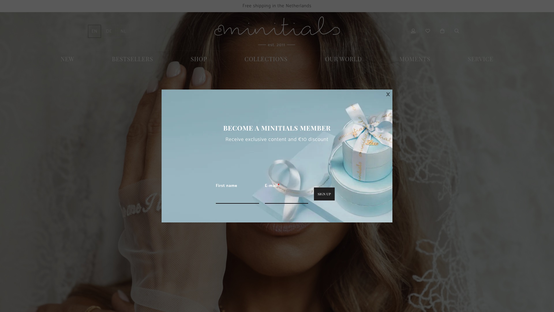 Screenshot van minitials.com