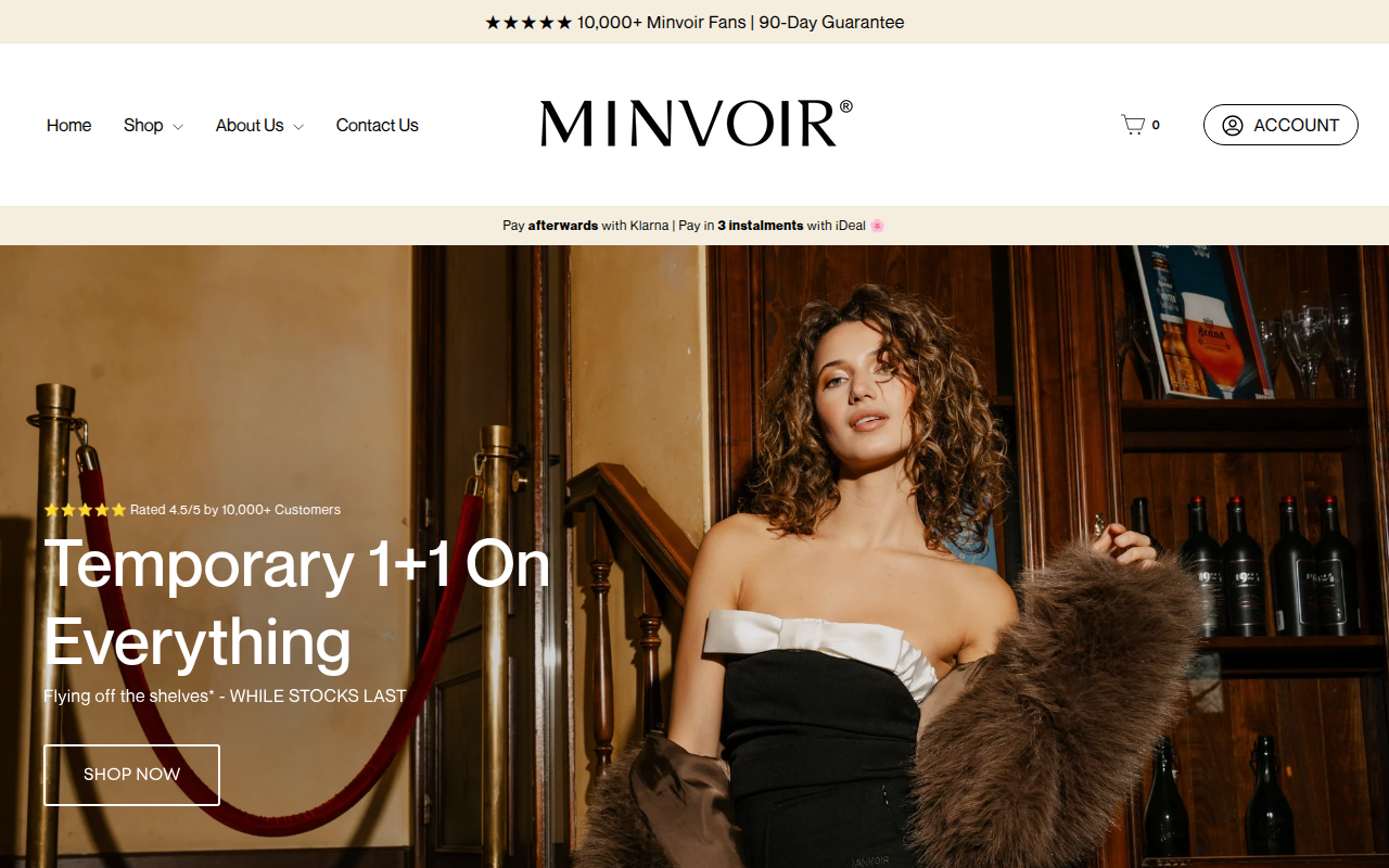 Screenshot van minvoir.eu
