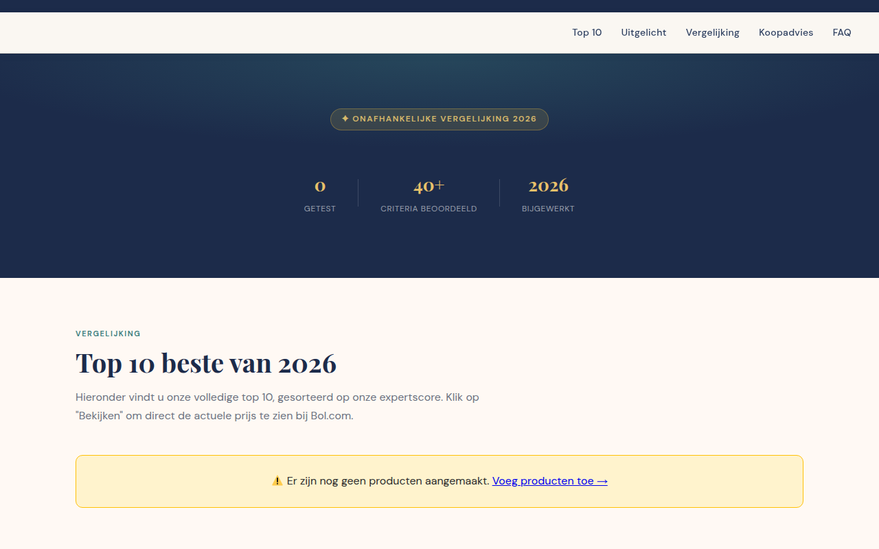 Screenshot van mixer.nl