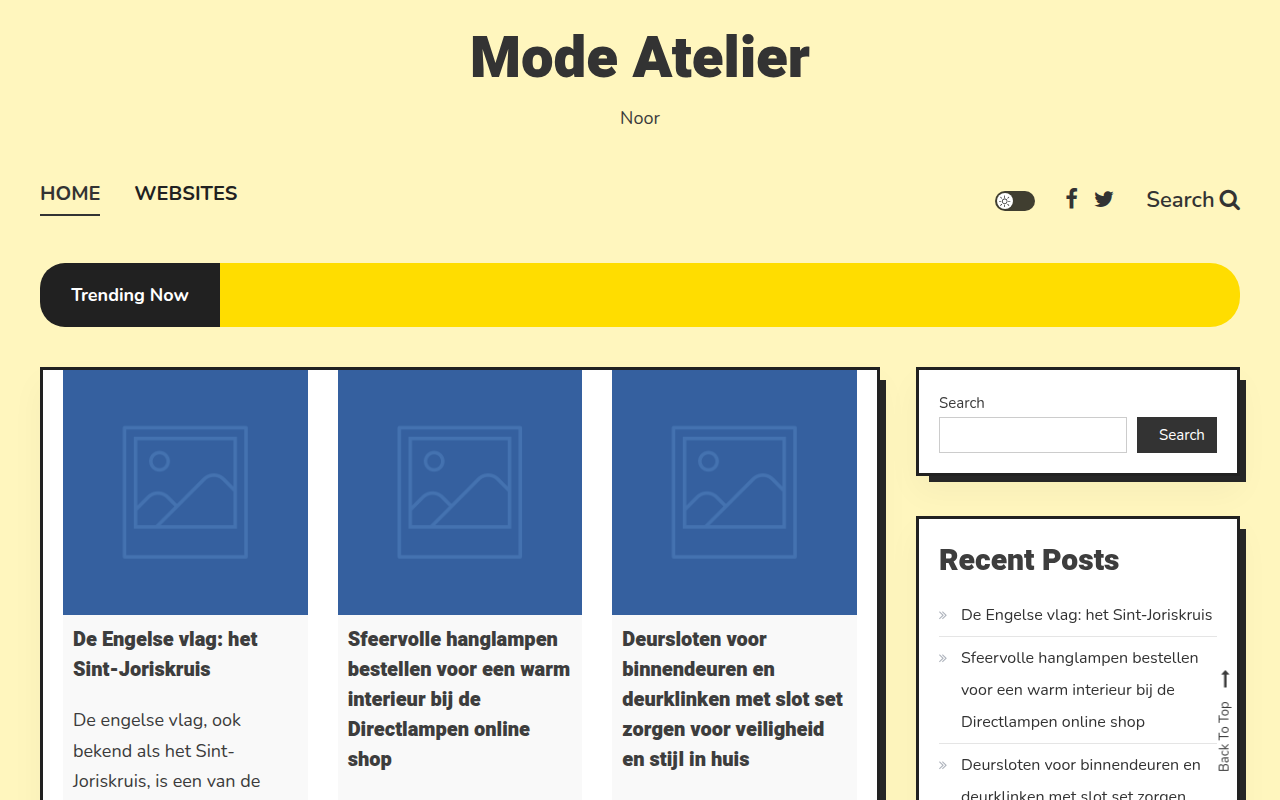 Screenshot van modeatelier-noor.nl