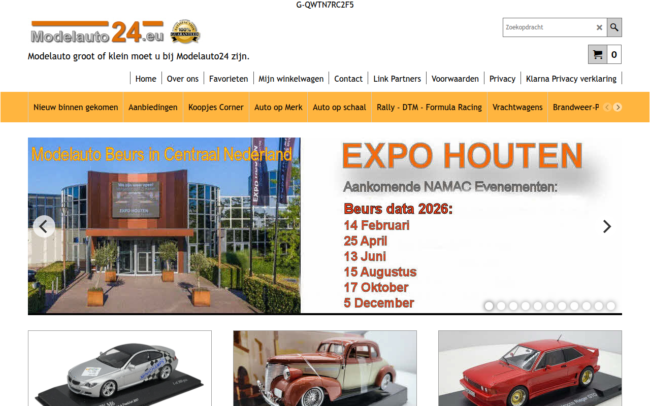 Screenshot van Modelauto24
