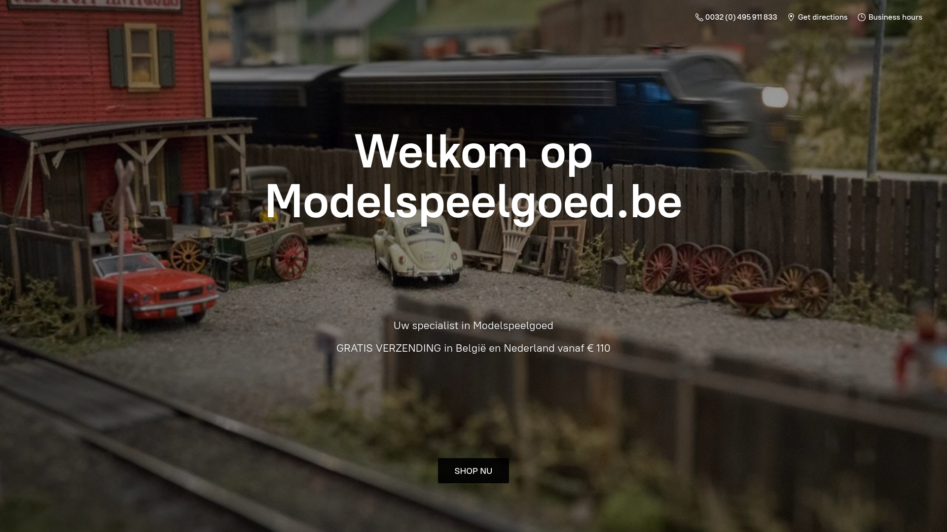 Screenshot van modelspeelgoed.be