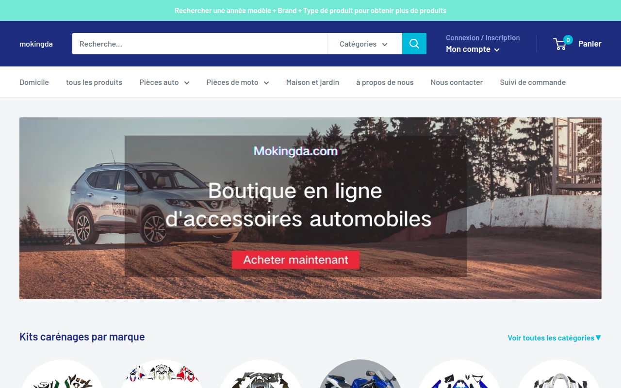 Screenshot van mokingda.com