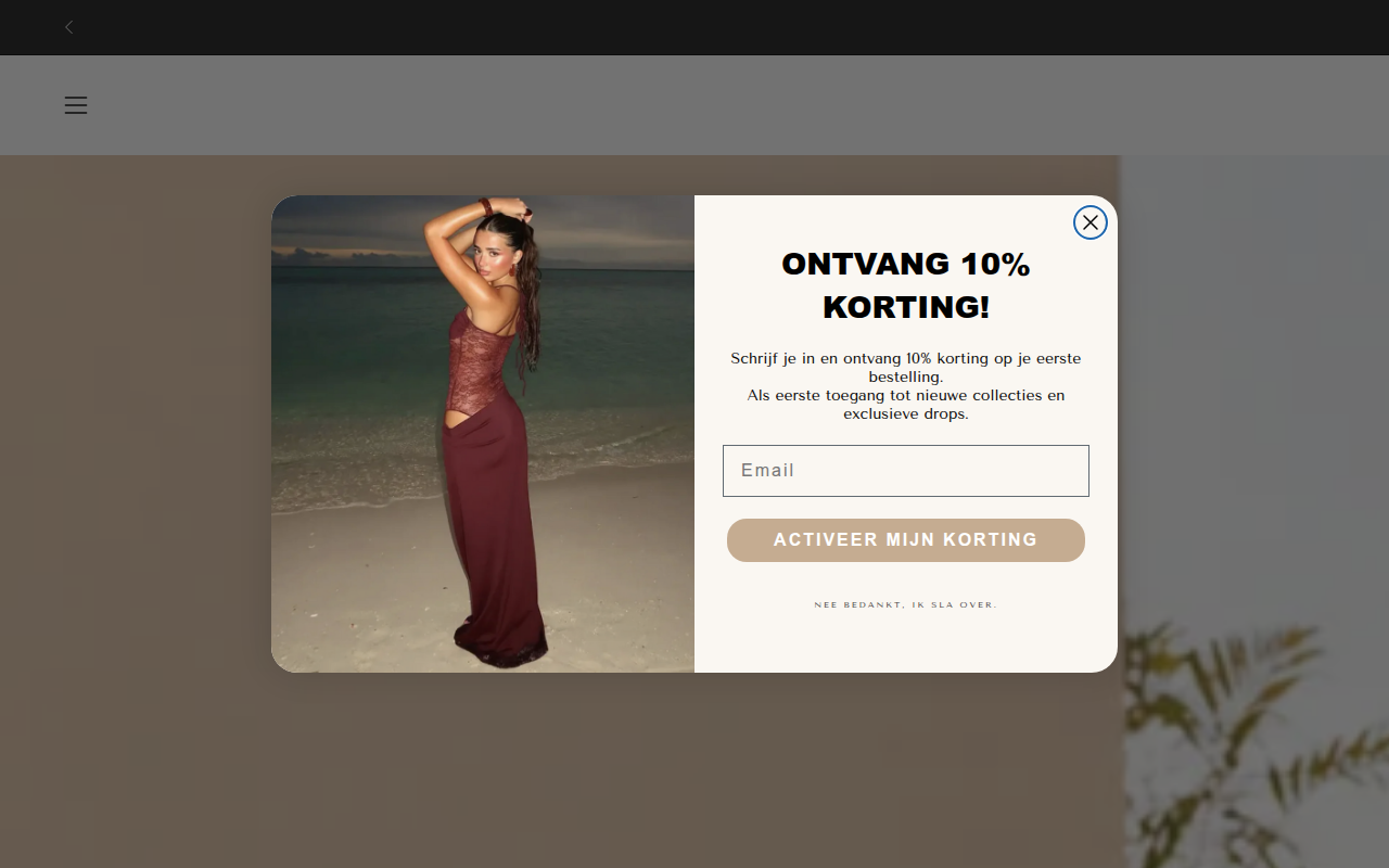 Screenshot van mondaymuse.nl