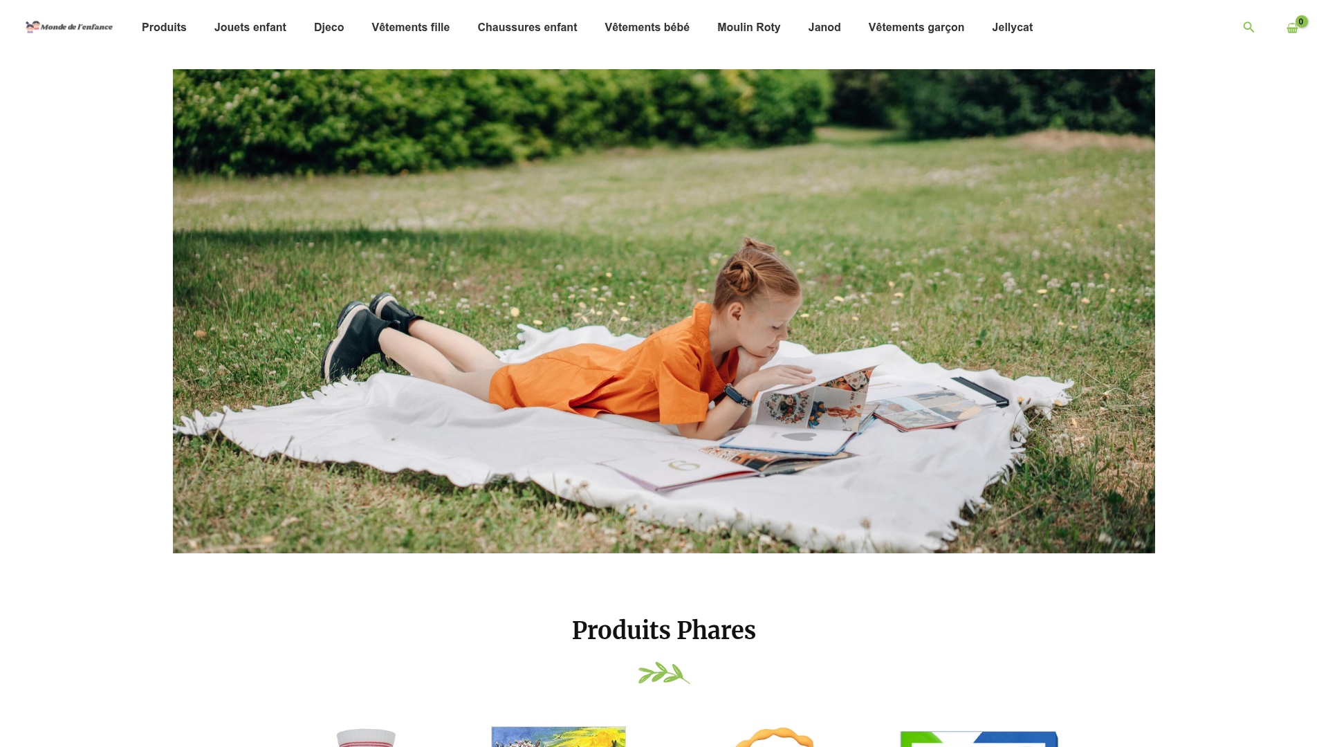 Screenshot van mondedelenfance.com