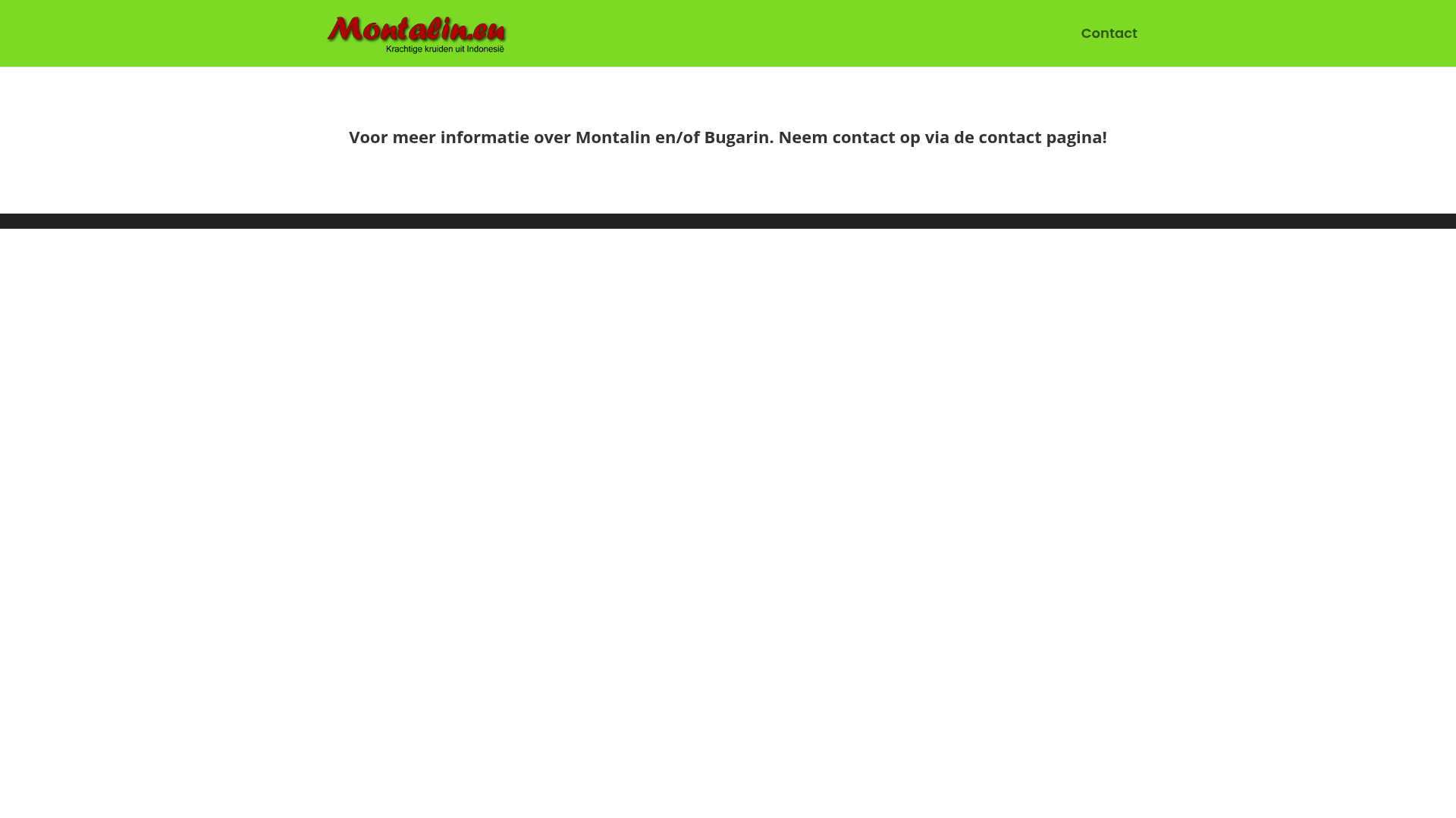 Screenshot van montalin.eu
