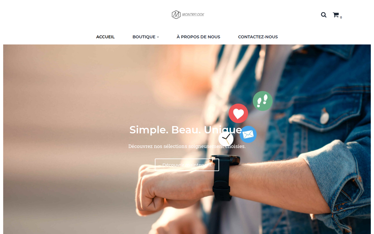 Screenshot van montrelook.com