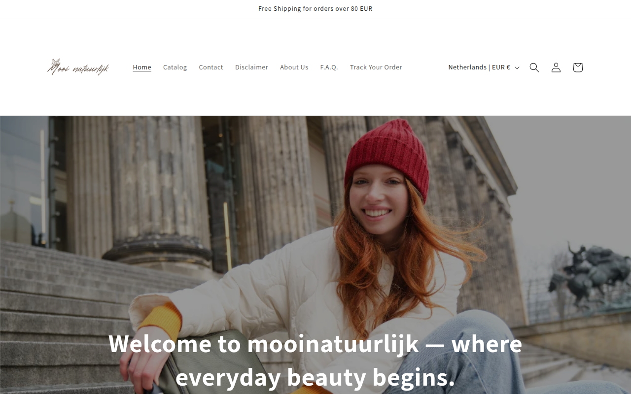 Screenshot van mooinatuurlijk.com