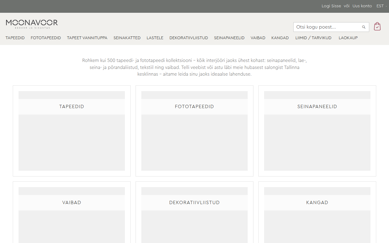 Screenshot van moonavoor.ee