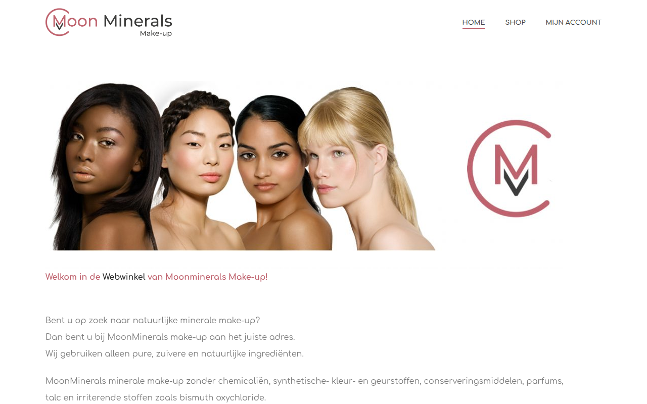 Screenshot van moonminerals.nl