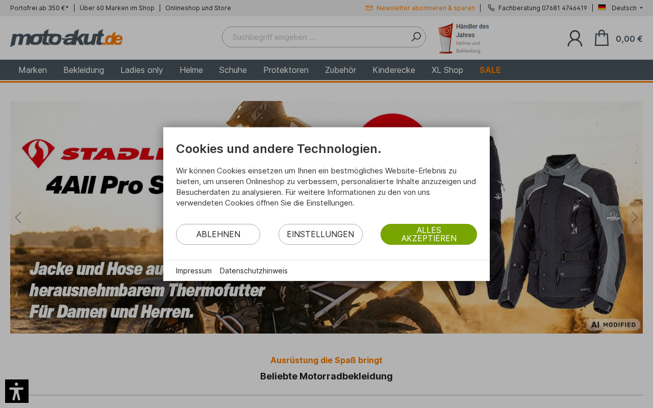 Screenshot van moto-akut.de