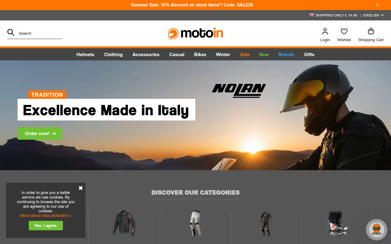 Screenshot van motoin.de