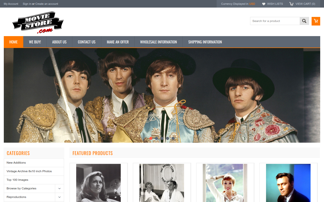Screenshot van moviestore.com